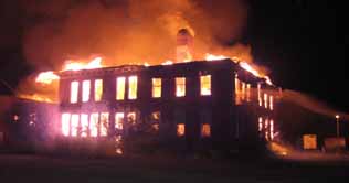 Fire turns Murree school into ashes 