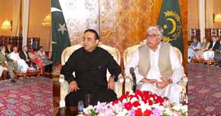 Political activities gear up  in President House