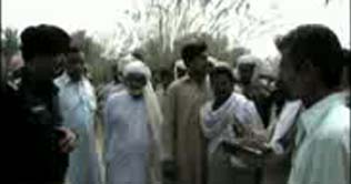 Layyah: relatives of a murdered person protest over bias investigation 