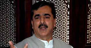 Gilani asserts to resume peace talks with India