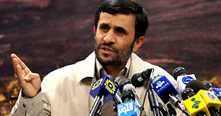Ahmadinejad criticizes west for imposing sanctions