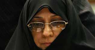 Iran's first lady makes public appearance at Rome summit