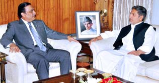 Development of Balochistan, high on agenda: President Zardari