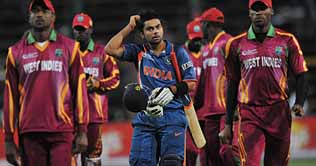 India beat West Indies, but out of Champions Trophy