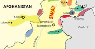 Swat: 14 die as bus plunges into ditch 