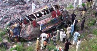 Pir Mehal: Seven die in van, truck collision 