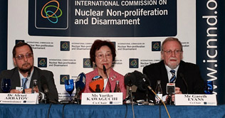 ICNND urges Pak, India to give up nuclear arsenal