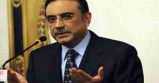 President Zardari vows to win war against terrorism 