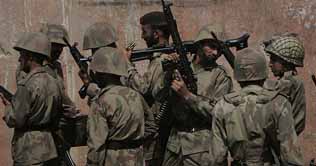 Hangu: 14 extremists killed, 4 officials injured in clash