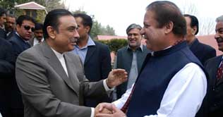  Nawaz-Zardari meeting today, preparations completed  