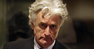 Protests in Hague amid Radovan Karadzic genocide trial