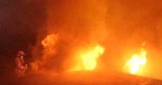 Rajasthan: India fuel depot fire kills 5