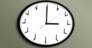 Clocks to go back an hour tonight 