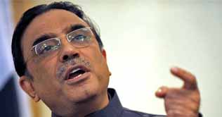 President Zardari addresses IISS in London today