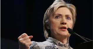 Iran might face economic pressure, warns Clinton