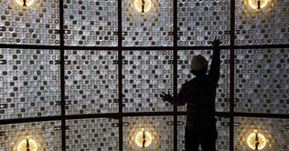 Plastic bottles turned into expo pavilion