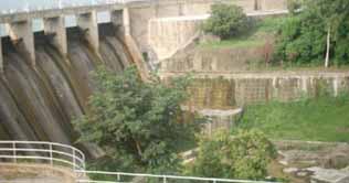 Mangla Dam reservoirs 62ft above dead level