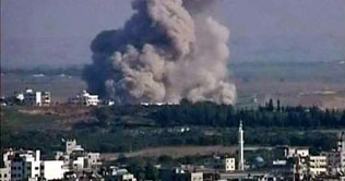 Gaza: Israeli attack on house of Hamas commander, 24 injured