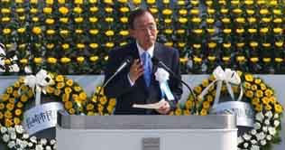 Ban Ki-moon stresses need for nuclear weapon free world
