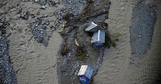 Loralais surrounding area flooded, 8 people killed