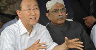UN to give $27 million in aid to Pak: Ban Ki-Moon
