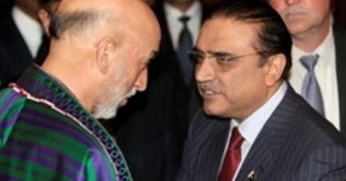 Russia: President meets with Karzai, Medvedev