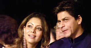 Shah Rukh, Gauri promote home furnishing brand
