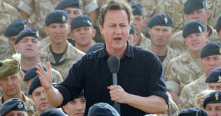 Cameron hints at Afghanistan troop withdrawal