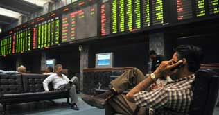 Karachi stocks up by 213 points