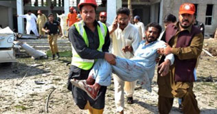 Peshawar: Child killed, 28 injured in a grenade attack