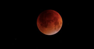 Winter solstice and lunar eclipse over Europe, US, Africa