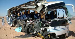 Egypt: Bus crash kills 8 Americans 