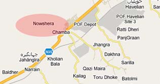 Nowshehra: 5 rockets fired at a school in Badrashi