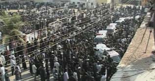 Karachi: Joint funeral prayers for 14 victims offered