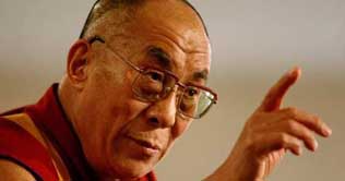 Dalai Lama leaves for US 