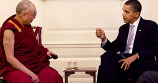 China expresses anger over Obama-Dalai Lama meeting