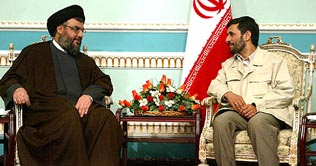 Ahmadinejad meets Nasrallah