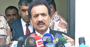 Karachi riots aimed at destability:Rehman Malik