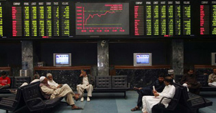 Bulls prevail in Karachi stocks, index close at 9438 points