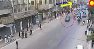 Police left Karachi blast site immediately, Dunya News receives footage