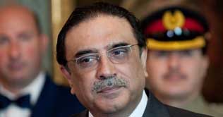 President Zardari to start Punjab, NWFP visit from Jan. 12