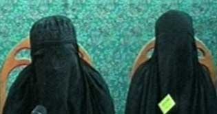 Swat: two female suicide bombers presented before media