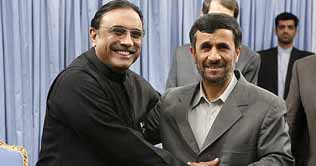 Ahmedinejad telephones Zardari