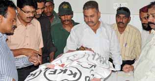 Karachi target killing report has been dispatched