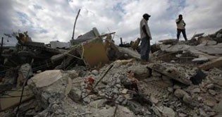 6.1 aftershock hits devastated Haiti