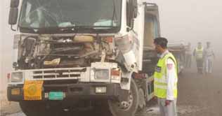  5 people died in road accident near Phool Nagar