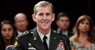  McChyrstal for brokering peace deal with Taliban 