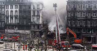 Seven die as building collapsed in Belgium 