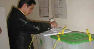 Polling underway in Mansehra, Swat