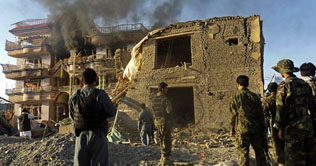 Afghanistan: Five killed as Taliban attack U.S. aid company